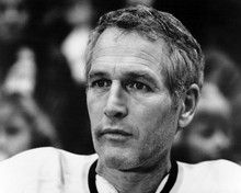 Slap Shot Paul Newman scruffy in jersey 12x18  Poster