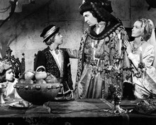 Tower of London Vincent Price Joan Freeman scene with children 12x18 Poster