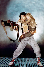 Aliens Sigourney Weaver holding Carrie Hen and pointing rifle 12x18  Poster
