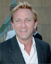 Daniel Craig original early 200's press photo smiling portrait 8x10