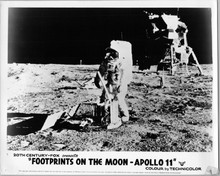 Footprints on The Moon - Apollo 11 1969 original 8x10 photograph Neil Armstrong