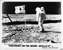 Footprints on the Moon Apollo 11 1969 original 8x10 photograph Neil Armstrong