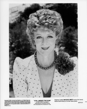 Maggie Smith 8x10 photo 1982 smiling portrait Evil Under The Sun