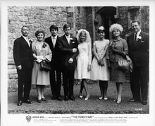 The Family Way original 8x10 photo 1967 Hayley Mills & family outside church