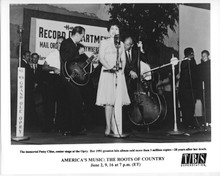 America's Music Roots of Country TV series 8x10 photo Patsy Cline on stage Opry