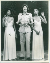 Tony Orlando and Dwn original 8x10 1970's photo performing on TV show