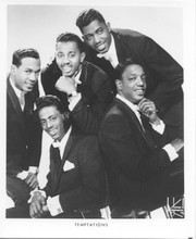 The Temptations original 1970's 8x10 group photo taken from 1960's