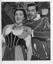 The Great Caruso original 8x10 photo Mario Lanza Ann Blyth singing together