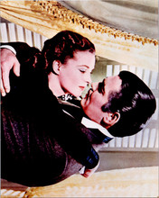 Gone With The Wind vintage 8x10 photo from 1990's Clark Gable Vivien Leigh kiss