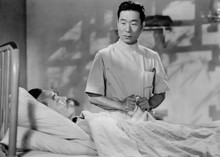 Richard Loo original 1944 8x10 photo in medical jacket China Sky