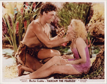 Tarzan The Fearless 8x10 color photo Buster Crabbe Julie Bishop