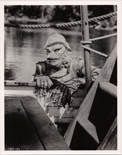 Creature From The Black Lagoon 8x10 photo of Creature boarding boat