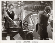 The Evil of Frankenstein original 1964 8x10 Hammer photo Peter Cushing in lab