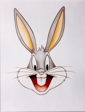 Bugs Bunny classic smiling pose vintage 1980's 8x10 photograph