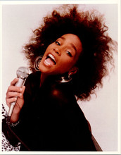 Whitney Houston vintage 1980's 8x10 studio portrait photograph