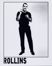 Henry Rollins 8x10 promotional photo full length pose dressed in black