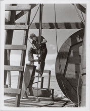 James Dean works on oil drilling station as Jett Rink from Giant 8x10 photo