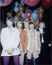 The Beatles John George Ringo & Paul late 1960's pose with balloons 8x10 photo