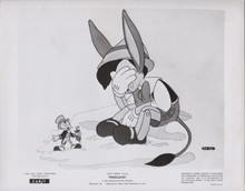 Pinocchio original 1962 Walt Disney 8x10 photo Pinochhio weeps Jiminy Cricket