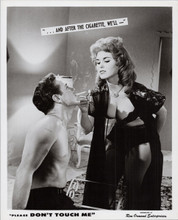 Please Don't Touch Me 1963 original 8x10 Lash LaRue Ruth Blair sexy scene