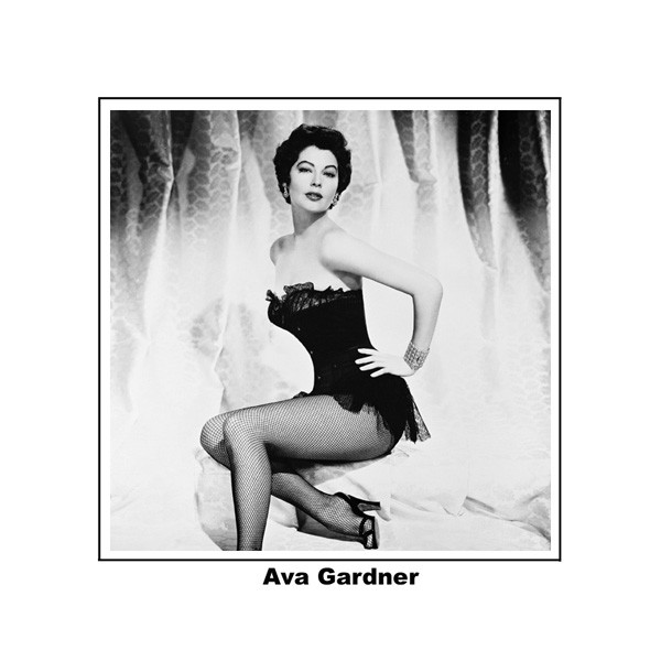 Ava Gardner Sexy In Tights And Basque Pin Up Pose 8x10 Photo Moviemarket Ра...