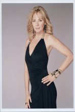 Kim Cattrall 8x10 glamour pose in black dress Sex and the City TV series