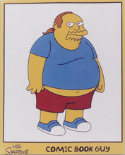 The Simpson's TV series Comic Book Guy 8x10 photo