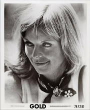 Susannah York 8x10 photo portrait Gold 1974