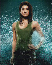 Hawaii Five-O TV series 2004 8x10 photo Grace Park in wet tank top as Kono