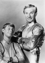 Lost in Space 5x7 inch real photo Jonathan Harris Billy Mumy studio pose