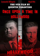 Once Upon A Time in Hollywood movie poster art Brad Pitt Leonardo Di Caprio 5x7