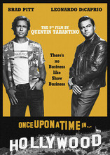 Once Upon A Time in Hollywood poster art Leonardo Di Caprio Brad Pitt 5x7 photo