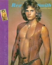 Rex Smith beefcake 1970's pose of Street Hawk TV series star 5x7 photo