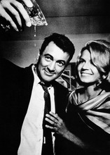 Rock Hudson poors champagne away with Salome Jens from Seconds 5x7 inch photo