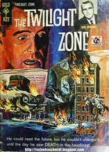 The Twilight Zone classic sci-fi TV series conceptual poster art 5x7 photograph