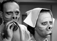 Twilight Zone TV series Eye of the Beholder1962 doctor & nurse 5x7 photograph