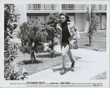 Bullitt original 1969 8x10 photo Jacqueline Bissett runs along street