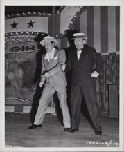 Bob Hope Bing Crosby original 8x10 photo dancing together in straw hats
