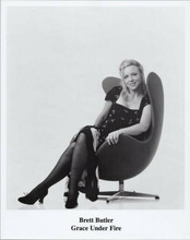 Brett Butler original 8x10 photo seated portrait Grace Under Fire
