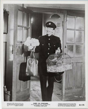 Carry on Constable 1961 original 8x10 photo Charles Hawtrey carries bird cage