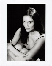 Charlotte Lewis glamorous studio portrait showing cleavage original 8x10 photo