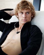 Alex Pettyfer 8x10 Photo Barechested Portrait I Am Number Four