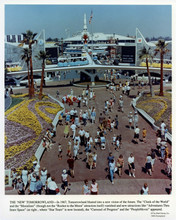 Disneyland Tomorrowland 1963 view 8x10 photo