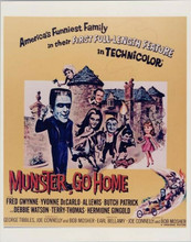Munster Go Home The Munsters movie vintage poster art 8x10 photo