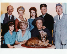 Petticoat Junction classic TV series cast portrait with dog Higgins 8x10 photo