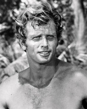 Ron Ely 1968 TV series Tarzan bare chested beefcake portrait 8x10 photo