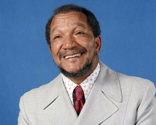 Red Foxx Sanford and Son star smiling publicity portrait 8x10 photo