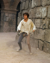 Romeo and Juliet Leonard Whiting full length pose brandishing sword 8x10 photo