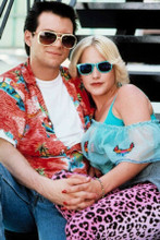 True Romance Christian Slater holds hands with Patricia Arquette 8x10 photo