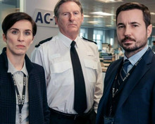 Line of Duty TV series Adrian Dunbar Martin Compston Vicky McClure 8x10 photo